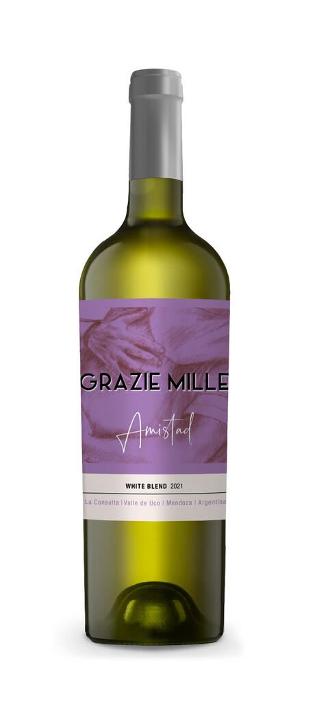 Grazie Mille - Design Wines Linea Amistad - White Blend Bottle Preview