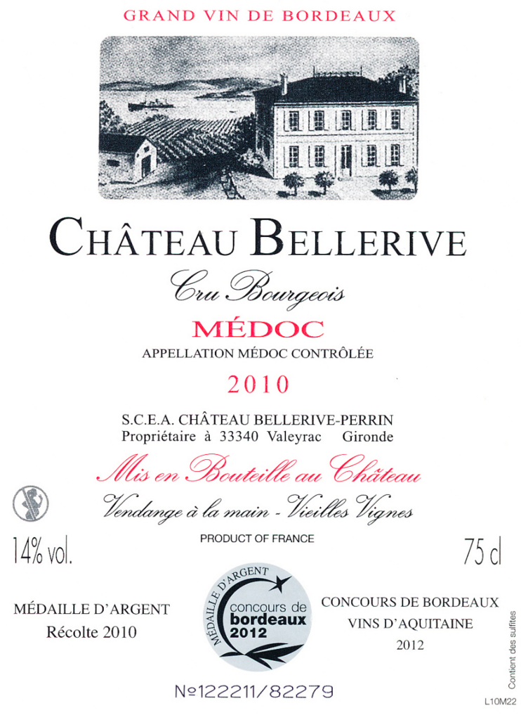 Château Bellerive Château Bellerive Cru Bourgeois Bottle Preview