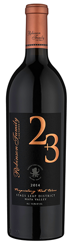 Robinson Family Vineyards 2 + 3 Proprietary Red Wine Bottle Preview