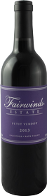 Fairwinds Estate Winery Petit Verdot Bottle Preview