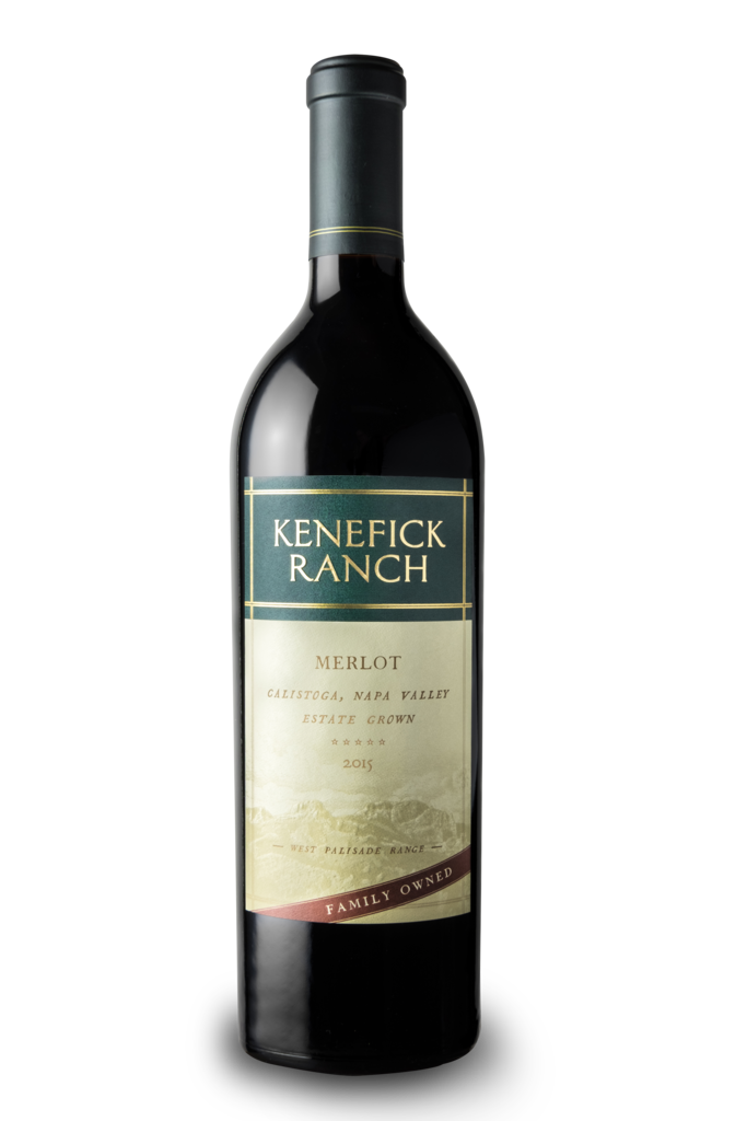 Kenefick Ranch Winery Merlot Bottle Preview