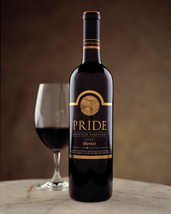 Pride Mountain Vineyards Pride Merlot Bottle Preview
