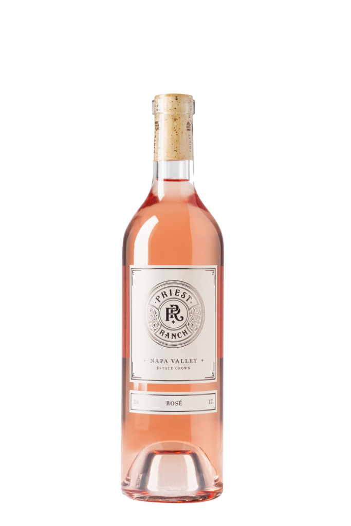 Priest Ranch Winery Rosé Bottle Preview