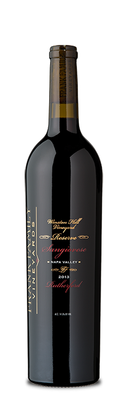 Frank Family Vineyards Winston Hill Vineyard Sangiovese Bottle Preview