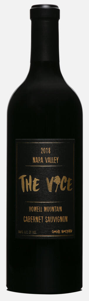 The Vice Napa Valley Wines The Vice, "The Coyote", Cabernet Sauvignon, Howell Mountain, Napa Valley Bottle Preview