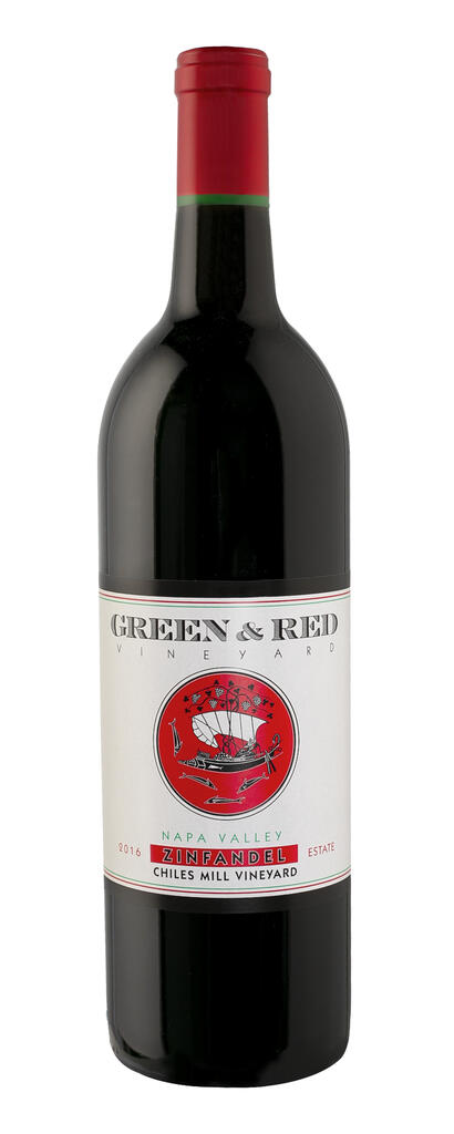 Green & Red Vineyard Chiles Mill Vineyard, Estate Grown & Bottled, Single Vineyard Bottle Preview