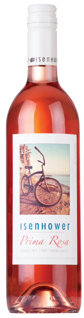 Isenhower Cellars Prima Rosa Barbera Rose Bottle Preview