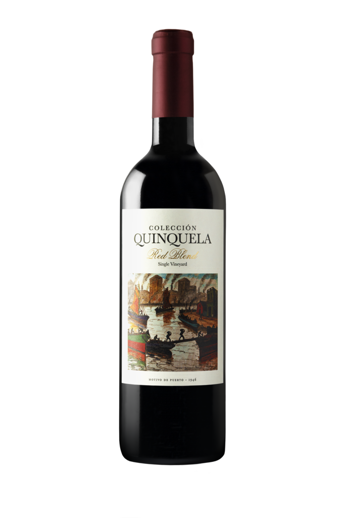 Valle de la Puerta Colección Quinquela Motivo de Puerto Red Blend Malbec-Cabernet Sauvignon Bottle Preview