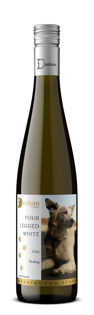 Dunham Cellars Four Legged White Bottle Preview