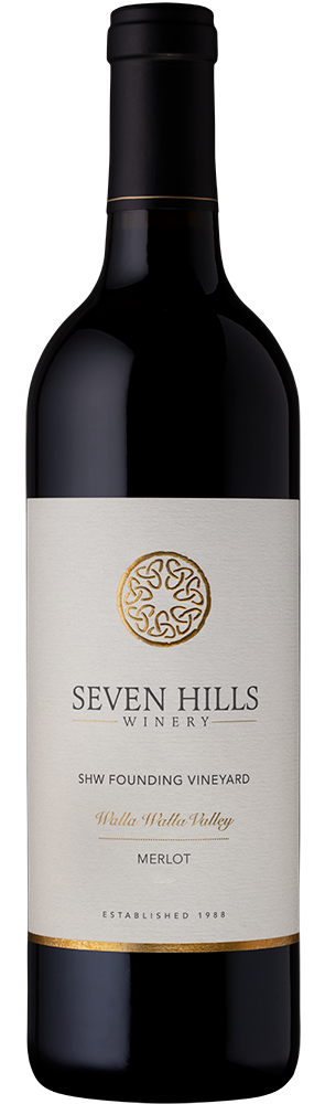 Seven Hills Winery SHW Founding Vineyard Merlot Bottle Preview