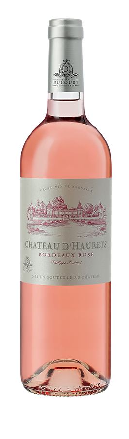 Famille Ducourt Château d'Haurets - Bordeaux Rosé Bottle Preview