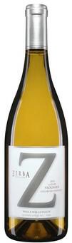 Zerba Cellars Viognier Bottle Preview