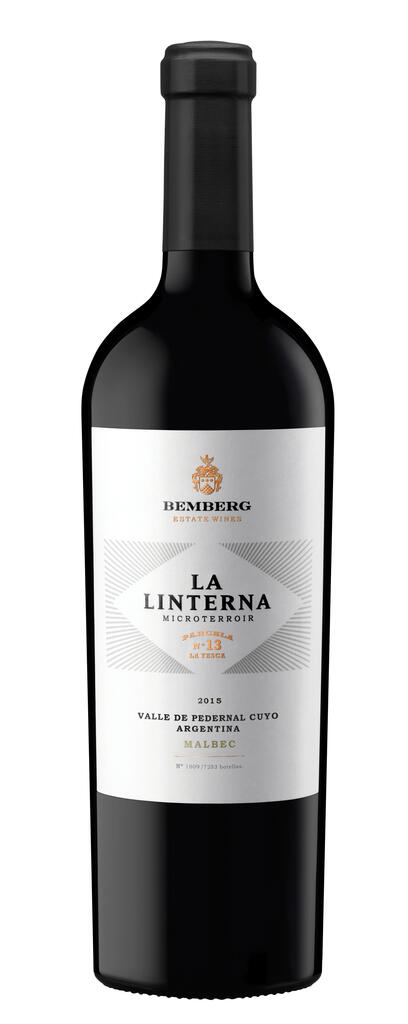 Bemberg Estate Wines La Linterna Malbec Finca La Yesca, Plot #13 Pedernal Valley Bottle Preview