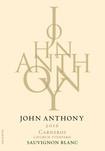 John Anthony Vineyards John Anthony Carneros Church Vineyard Sauvignon Blanc Bottle Preview