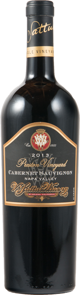 V. Sattui Winery Preston Vineyard Cabernet Sauvignon Bottle Preview