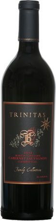 Trinitas Cellars Martin Vineyard, Cabernet Sauvignon, Family Collection Bottle Preview