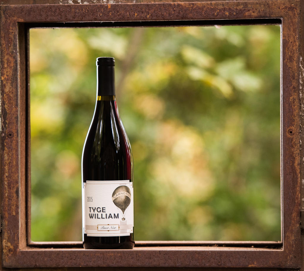 Tyge William Cellars Cornerstone Vineyard Pinot Noir Bottle Preview