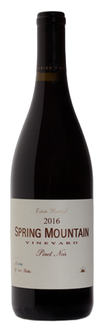 Spring Mountain Vineyard Estate Pinot Noir Bottle Preview
