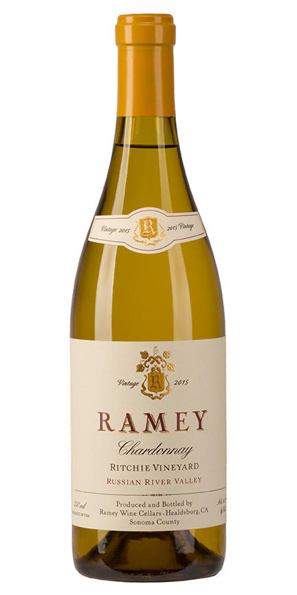 Ramey Wine Cellars Chardonnay, Ritchie Vineyard, Russian River Valley Bottle Preview