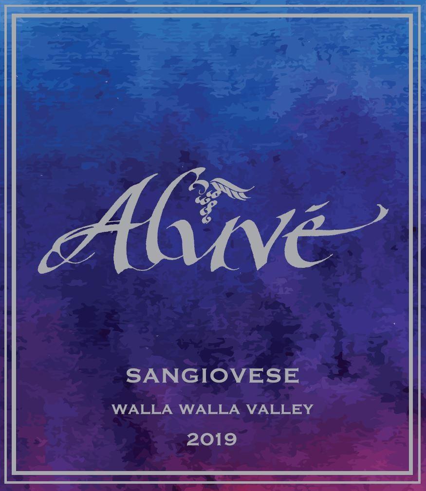 ALUVÉ Sangiovese Bottle Preview