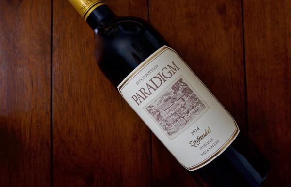 Paradigm Winery Zinfandel Bottle Preview