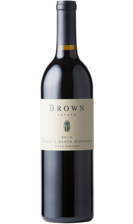 Brown Estate Vineyards Mickey’s Block Zin Bottle Preview