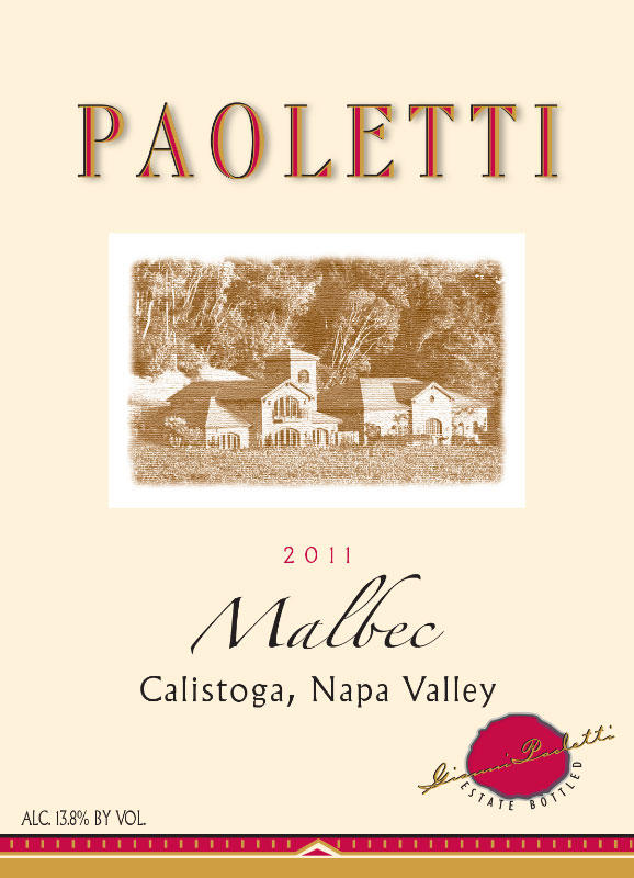 Paoletti Estates Winery Malbec Bottle Preview