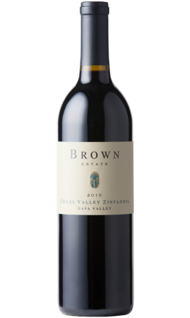 Brown Estate Vineyards Chiles Valley Zinfandel Bottle Preview