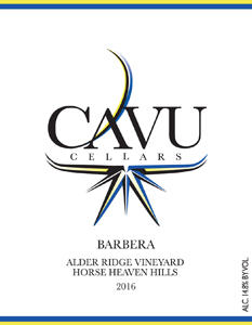 CAVU Cellars Barbera Bottle Preview