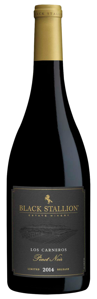 Black Stallion Estate Winery LIMITED RELEASE LOS CARNEROS PINOT NOIR Bottle Preview