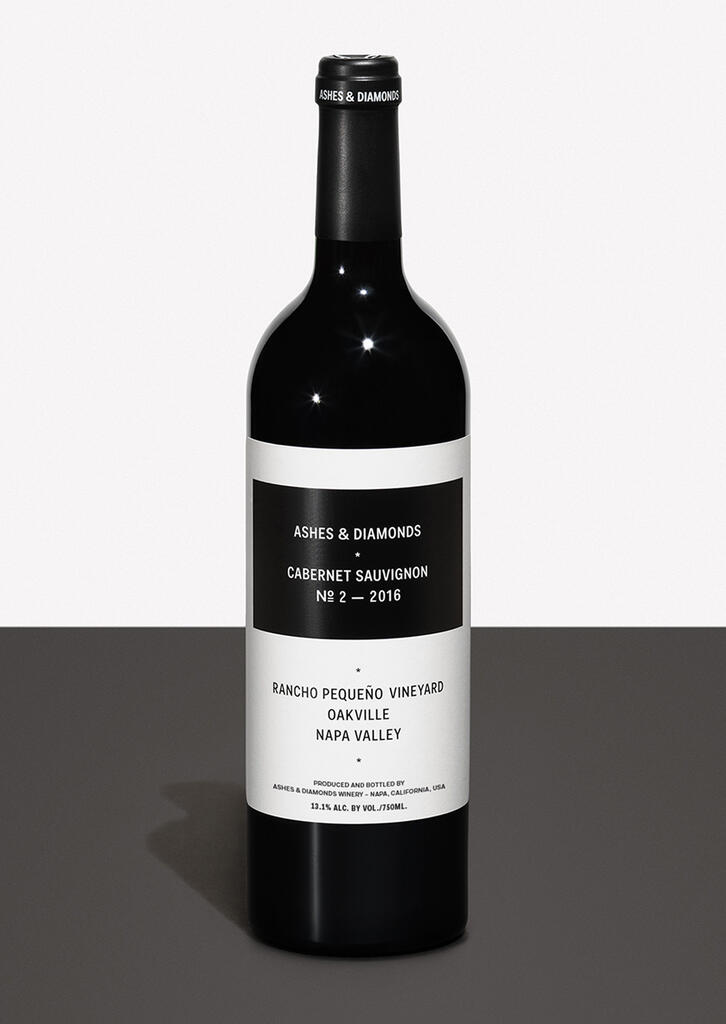 Ashes & Diamonds RANCHO PEQUEÑO VINEYARD CABERNET SAUVIGNON №2 — 2016 Bottle Preview