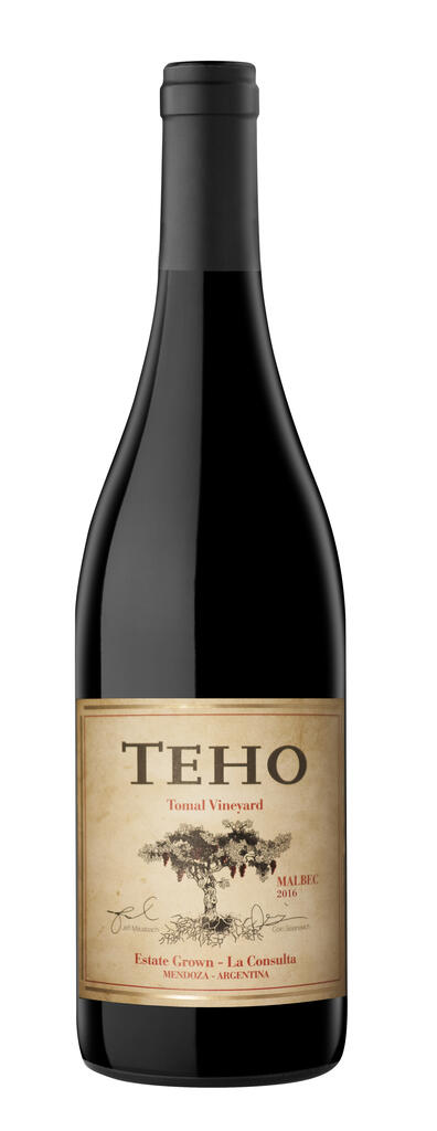 Bodega Teho Teho Malbec Bottle Preview