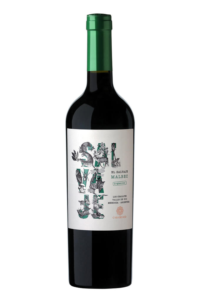 Casa de Uco El Salvaje Orgánico Malbec Bottle Preview