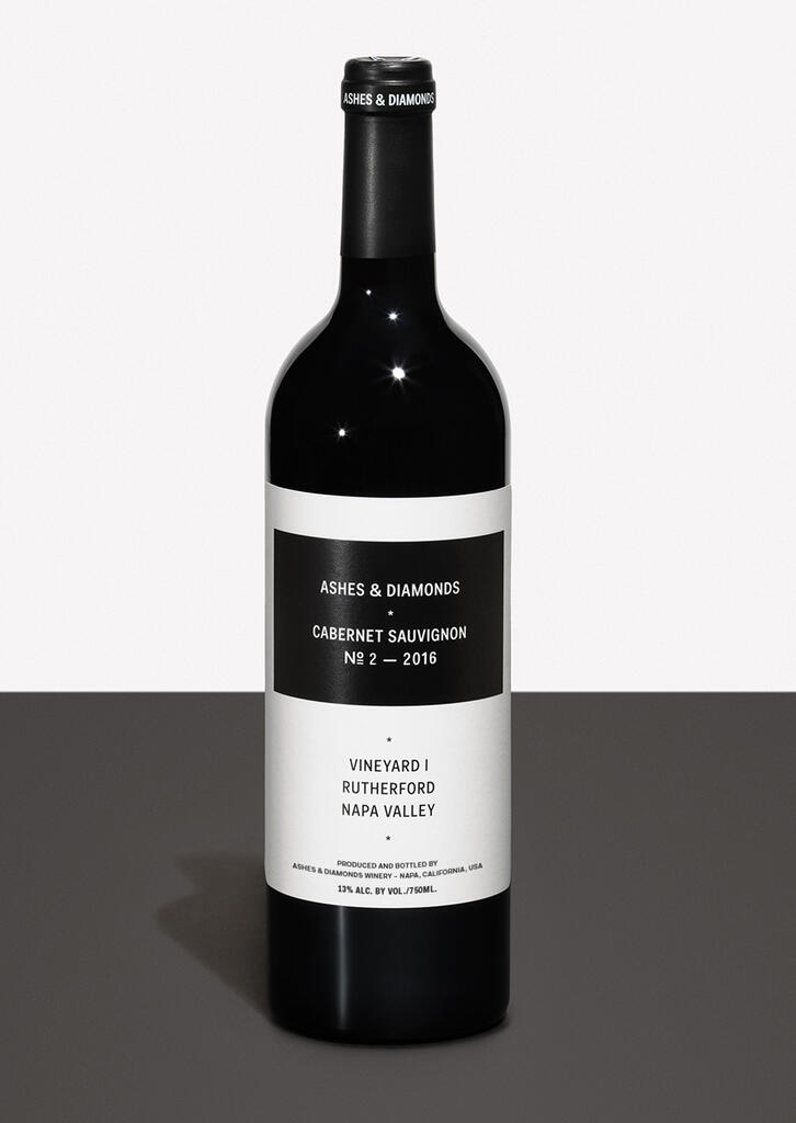 Ashes & Diamonds VINEYARD 1 CABERNET SAUVIGNON № 2 — 2016 Bottle Preview