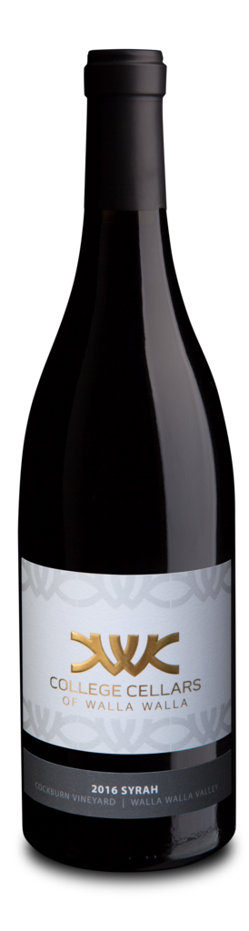 College Cellars of Walla Walla Syrah, Cockburn Vineyard Bottle Preview