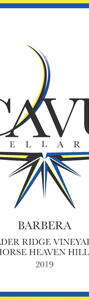 CAVU Cellars Barbera Bottle Preview