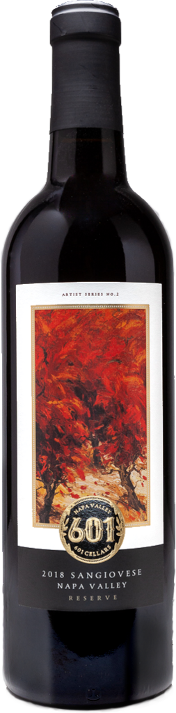 601 Cellars Napa Valley Reserve Sangiovese Bottle Preview