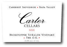 Carter Cellars Beckstoffer To Kalon 'The O.G.' Cabernet Sauvignon Bottle Preview