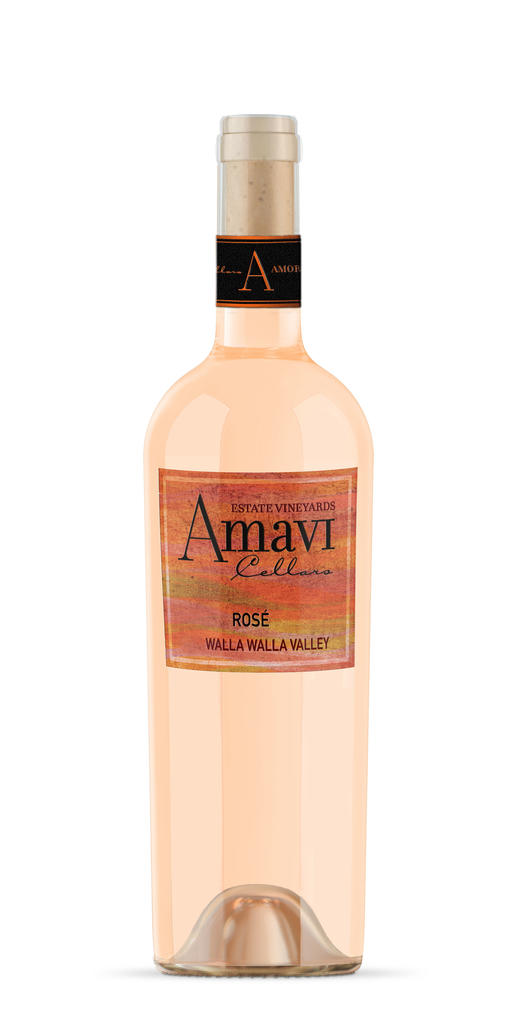 Amavi Cellars Cabernet Franc Rosé Bottle Preview