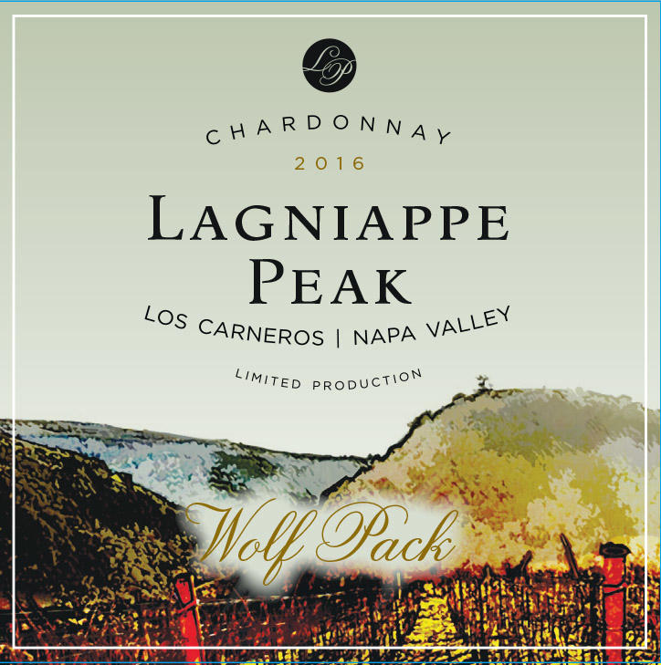 Lagniappe Peak Vineyards Wolf Pack Chardonnay Bottle Preview