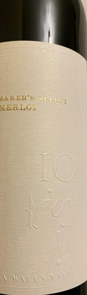 Adamant Cellars Winemaker’s Select Merlot Bottle Preview