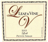 Leaf And Vine Petite Sirah Bottle Preview