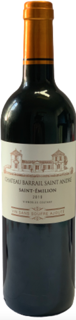 Château Barrail Saint André Château Barrail Saint Andre Sans Soufre Bottle Preview