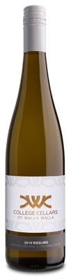 College Cellars of Walla Walla Riesling Bottle Preview
