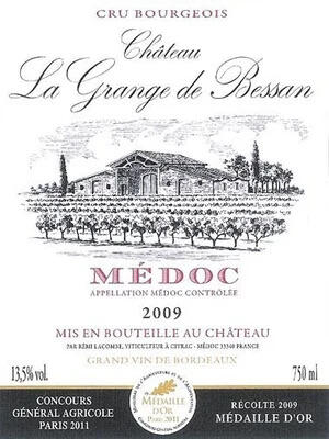 Château La Grange De Bessan Château La Grange de Bessan Cru Bourgeois Bottle Preview