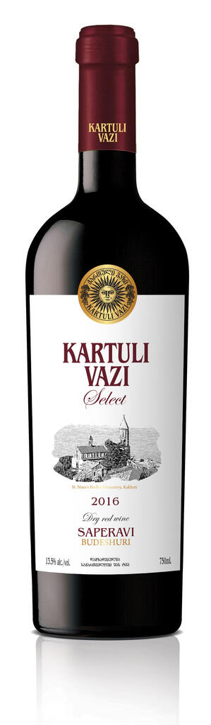 Tiflis Wine Cellar KARTULI VAZI Select Saperavi Budeshuri Bottle Preview