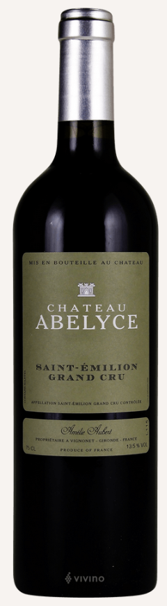 Château Abelyce Château Abelyce Grand Cru Bottle Preview