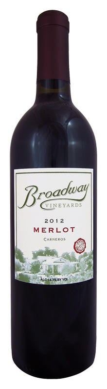 Broadway Vineyards Merlot Bottle Preview