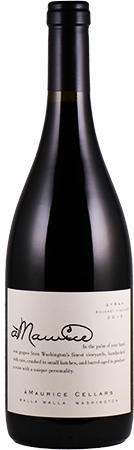 àMaurice Cellars Boushey Syrah Bottle Preview