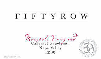 Fiftyrow Vineyards Fiftyrow Napa Valley Morisoli Cabernet Bottle Preview